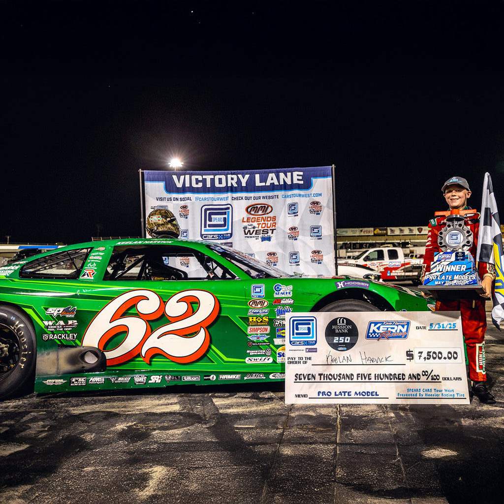 Keelan Harvick Bakersfield 1st Career Late Model Race Win 1:64 Standard 2025 Diecast Car #62 Hunt Brothers