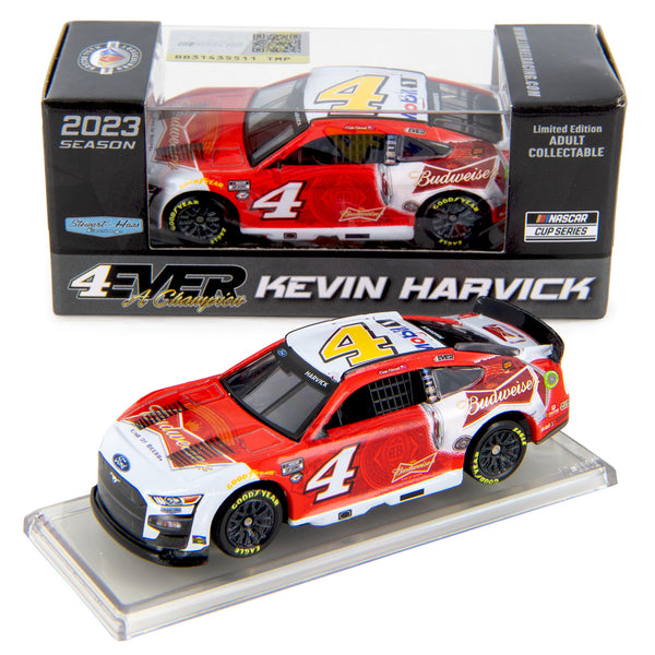 Kevin Harvick Budweiser Last Ride Homestead-Miami 1:64 Standard 2023 Diecast Car #4 NASCAR
