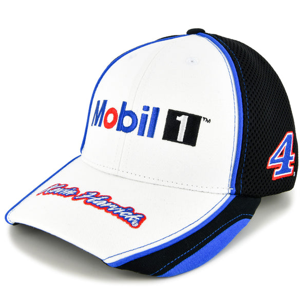 Kevin Harvick Element Mobil 1 Sponsor Hat Black/White #4 NASCAR