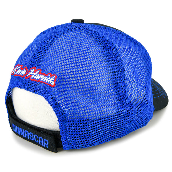 Kevin Harvick 2023 Mobil 1 Sponsor Mesh Hat Blue/Black #4 NASCAR