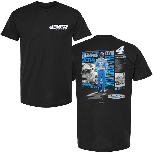 Kevin Harvick 2023 4EVER A Champion Career Milestones T-Shirt #4 NASCAR