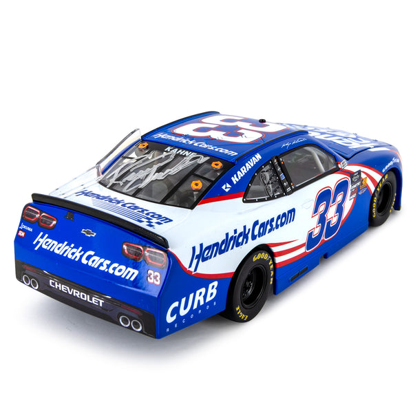 Kasey Kahne / Richard Childress Dual Autographed #33 RCR HendrickCars Xfinity Series 1:24 Standard 2025 Diecast Car NASCAR