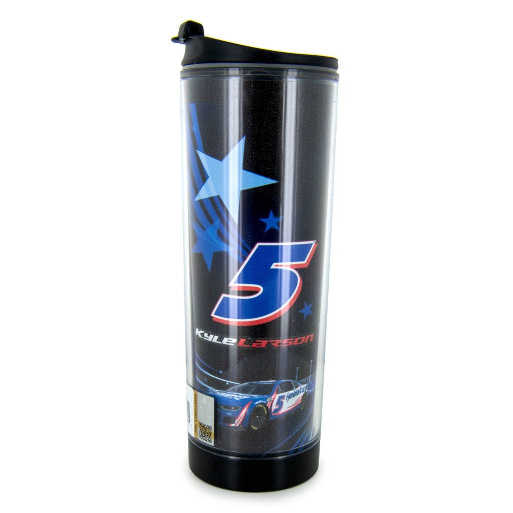 Kyle Larson 2024 Plastic 14oz Tumbler Travel Mug #5 NASCAR