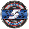 Kyle Larson 2025 HendrickCars #5 Chrome Wall Clock NASCAR