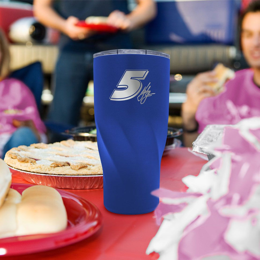 Kyle Larson Morgan 30oz Stainless Steel Tumbler Mug #5 NASCAR
