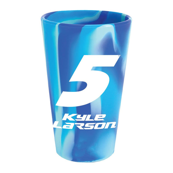 Kyle Larson 2024 Unbreakable 16oz Silicone Pint Glass #5 NASCAR