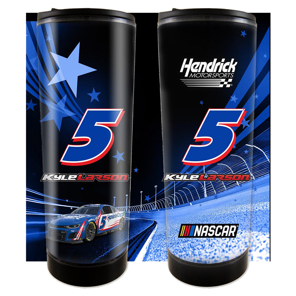 Kyle Larson 2024 Plastic 14oz Tumbler Travel Mug #5 NASCAR