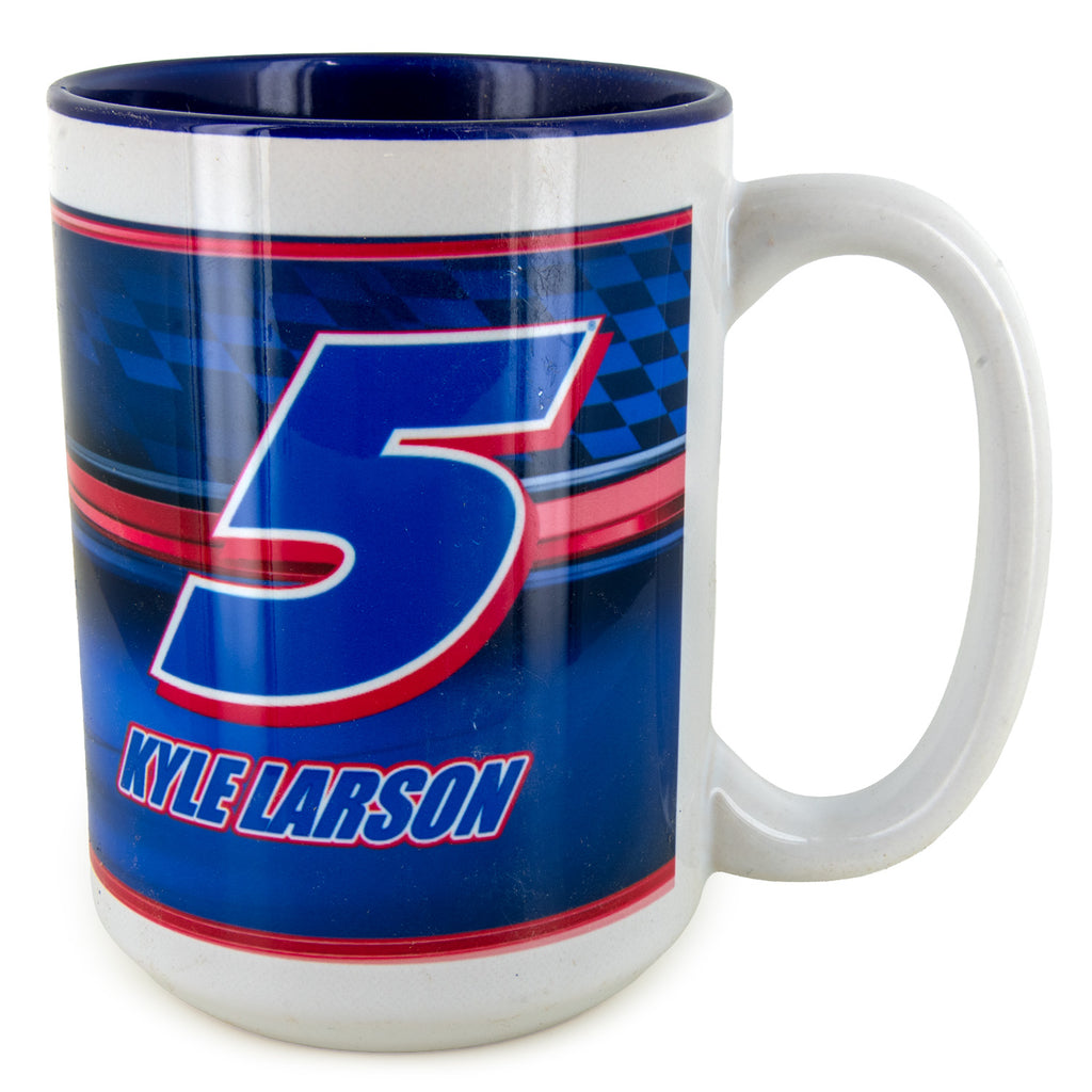 Kyle Larson 2025 HendrickCars #5 Coffee Mug 15oz With Color Interior