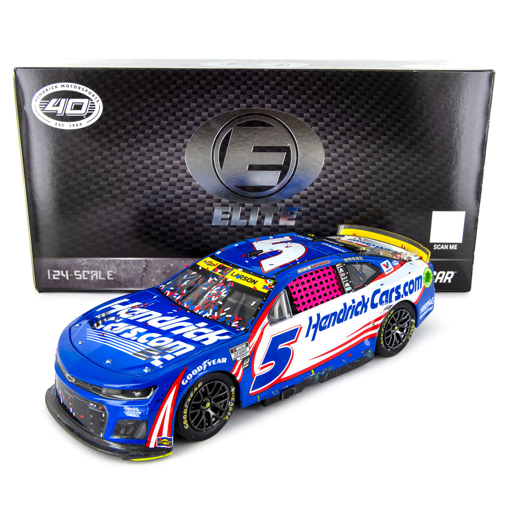 Kyle Larson ELITE Charlotte Roval Race Win 1:24 2024 Diecast Car HendrickCars #5 NASCAR