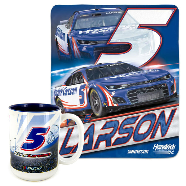 Kyle Larson 2024 Blanket and 15oz Coffee Mug BUNDLE PRICED