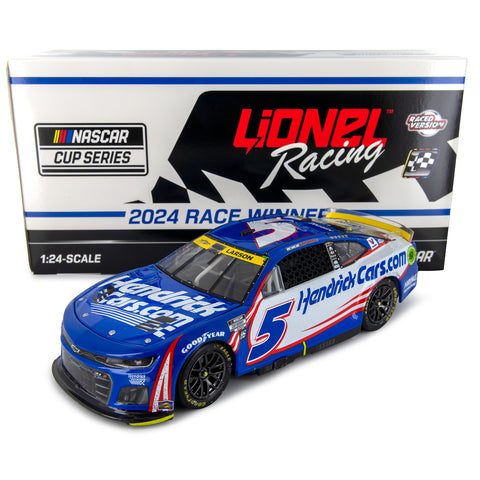 Kyle Larson Bristol Race Win 1:24 Standard 2024 Diecast Car HendrickCars #5 NASCAR