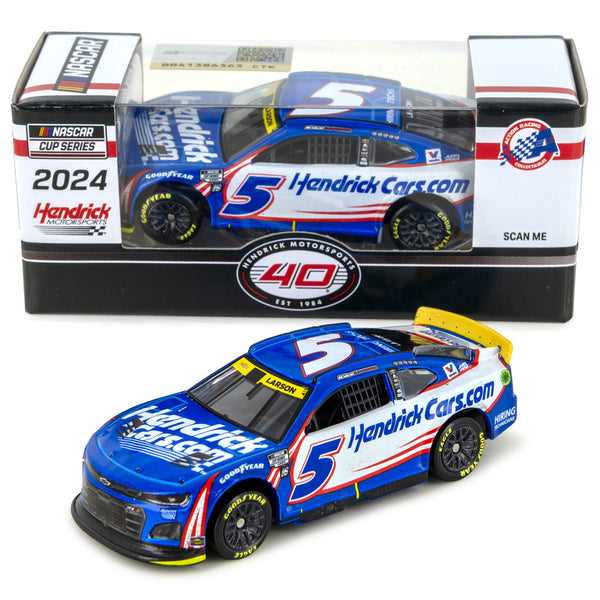 Kyle Larson Bristol Race Win 1:64 Standard 2024 Diecast Car HendrickCars #5 NASCAR