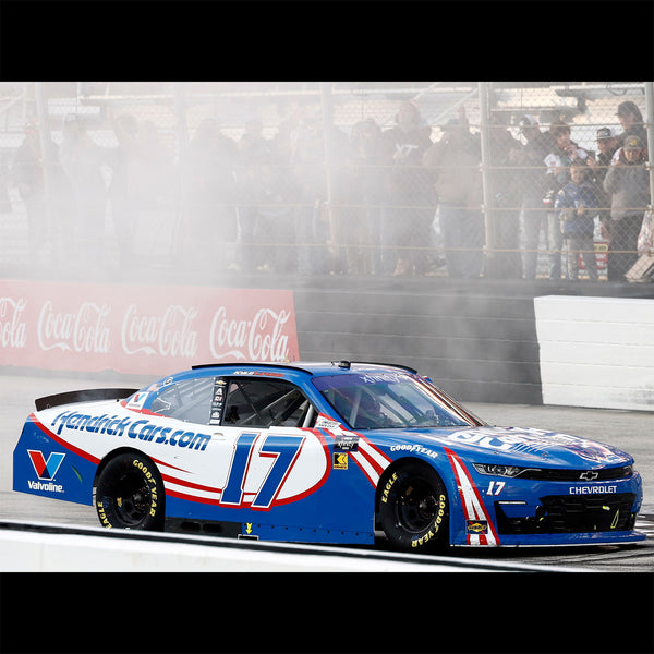Kyle Larson Bristol Xfinity Series Race Win 1:64 Standard 2025 Diecast Car HendrickCars #17 NASCAR