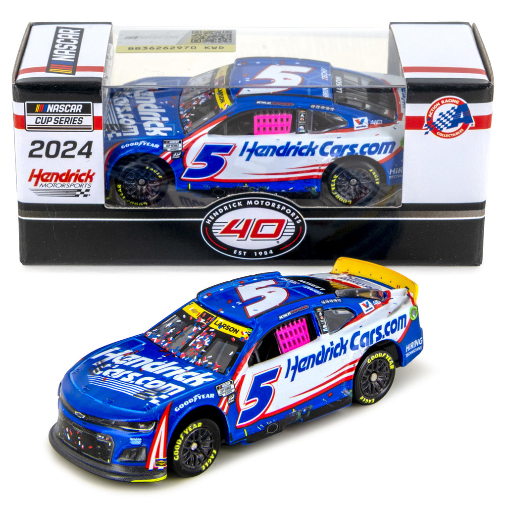 Kyle Larson Charlotte Roval Race Win 1:64 Standard 2024 Diecast Car HendrickCars #5 NASCAR