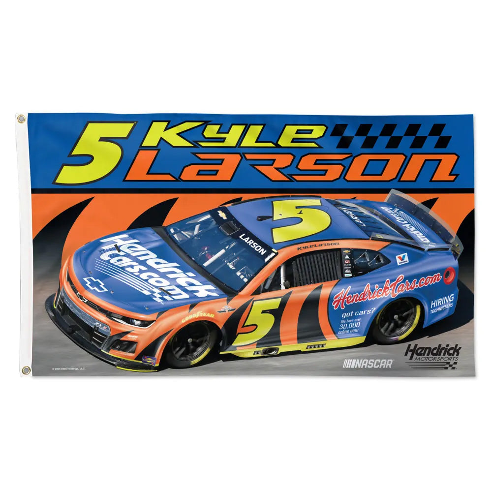 Kyle Larson 2025 Darlington Throwback #5 NASCAR 3x5 Flag 