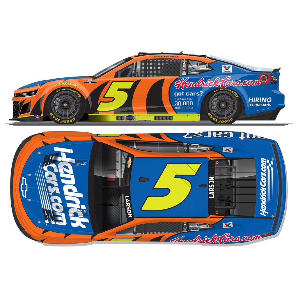 Kyle Larson ELITE Darlington Throwback to 2003 Terry Labonte 1:24 2025 Diecast Car #5 HendrickCars NASCAR