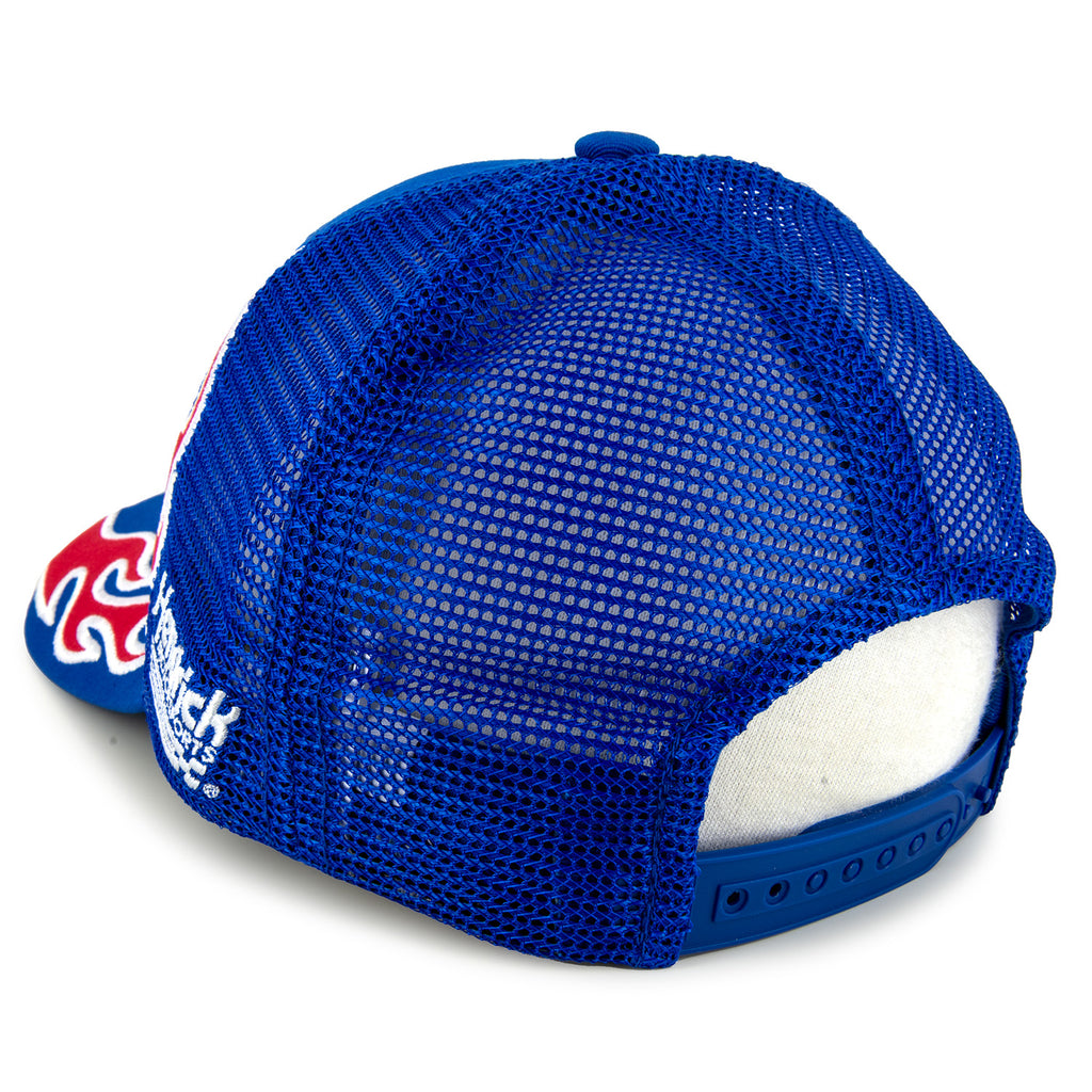 Kyle Larson 2025 Flame #5 Mesh Hat Blue NASCAR