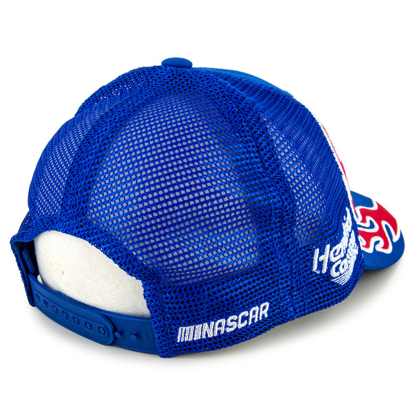 Kyle Larson 2025 Flame #5 Mesh Hat Blue NASCAR