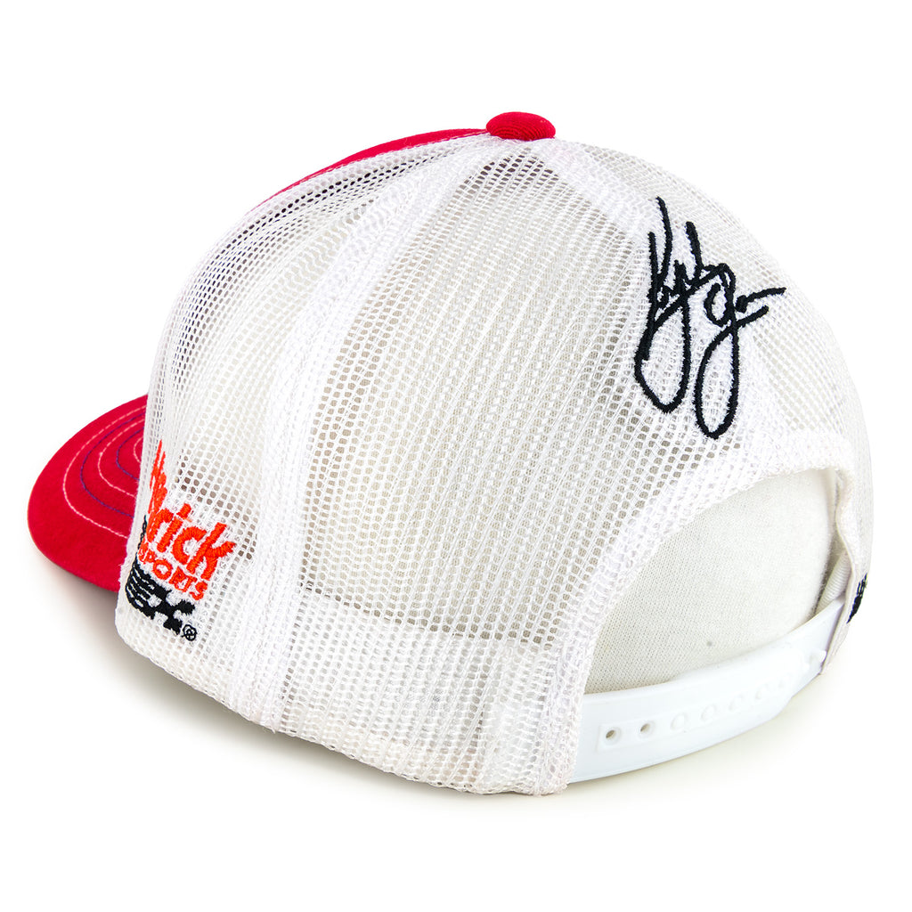 Kyle Larson 2025 Valvoline Sponsor Mesh Hat Red/White #5 NASCAR