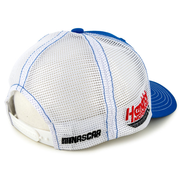 Kyle Larson 2025 Striped #5 Mesh Hat Blue/White NASCAR