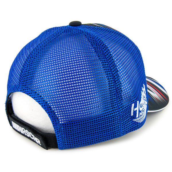 Kyle Larson 2025 HendrickCars Sublimated Car Mesh Hat Blue #5 NASCAR
