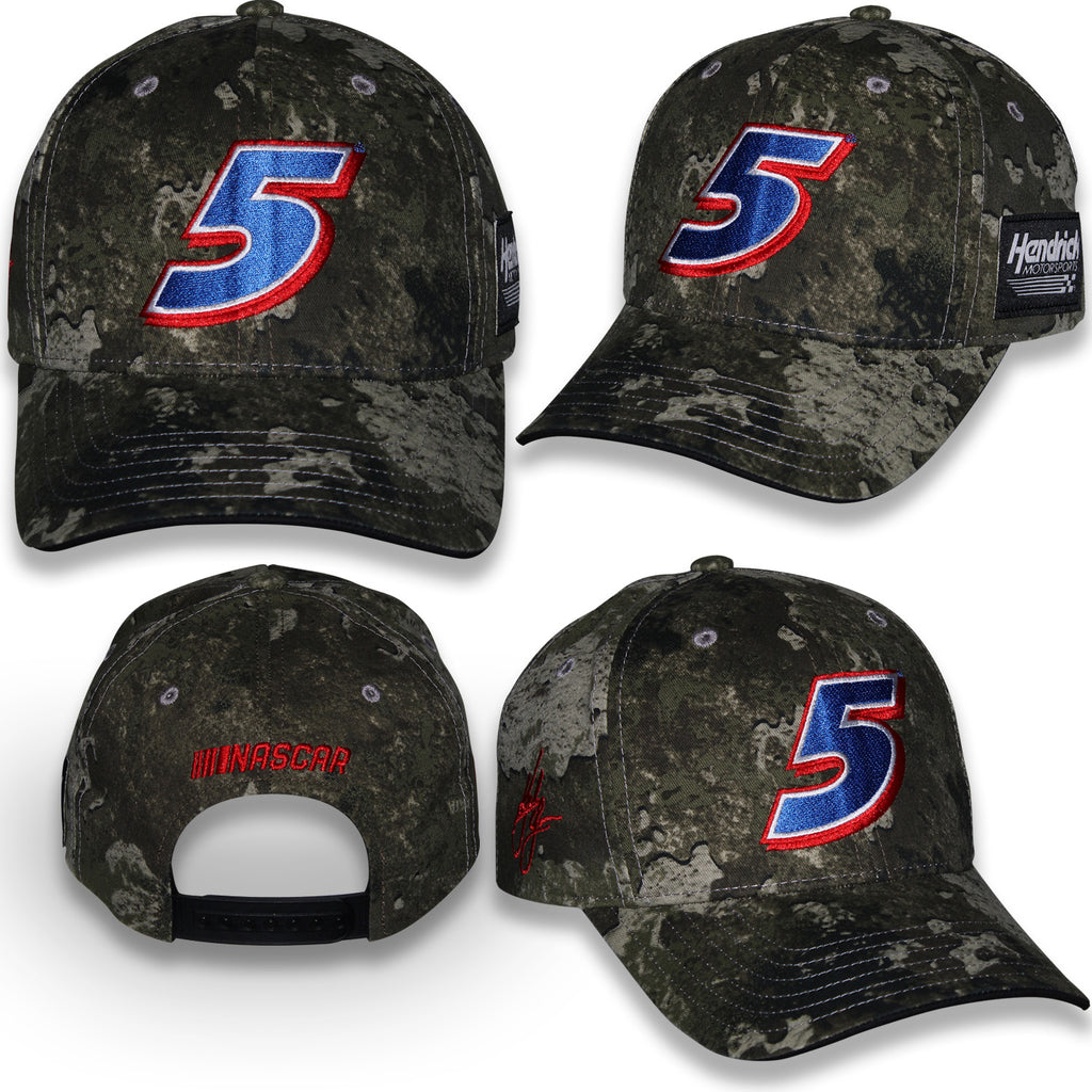 Kyle Larson 2025 TrueTimber Camo Big Number #5 Hat NASCAR