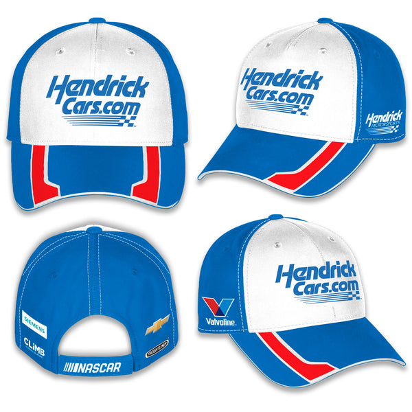 Kyle Larson 2025 HendrickCars Uniform Pit Hat Blue/White #5 NASCAR