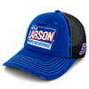 Kyle Larson 2025 Distressed Vintage Patch Hat Blue/Black #5 NASCAR