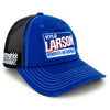 Kyle Larson 2025 Distressed Vintage Patch Hat Blue/Black #5 NASCAR
