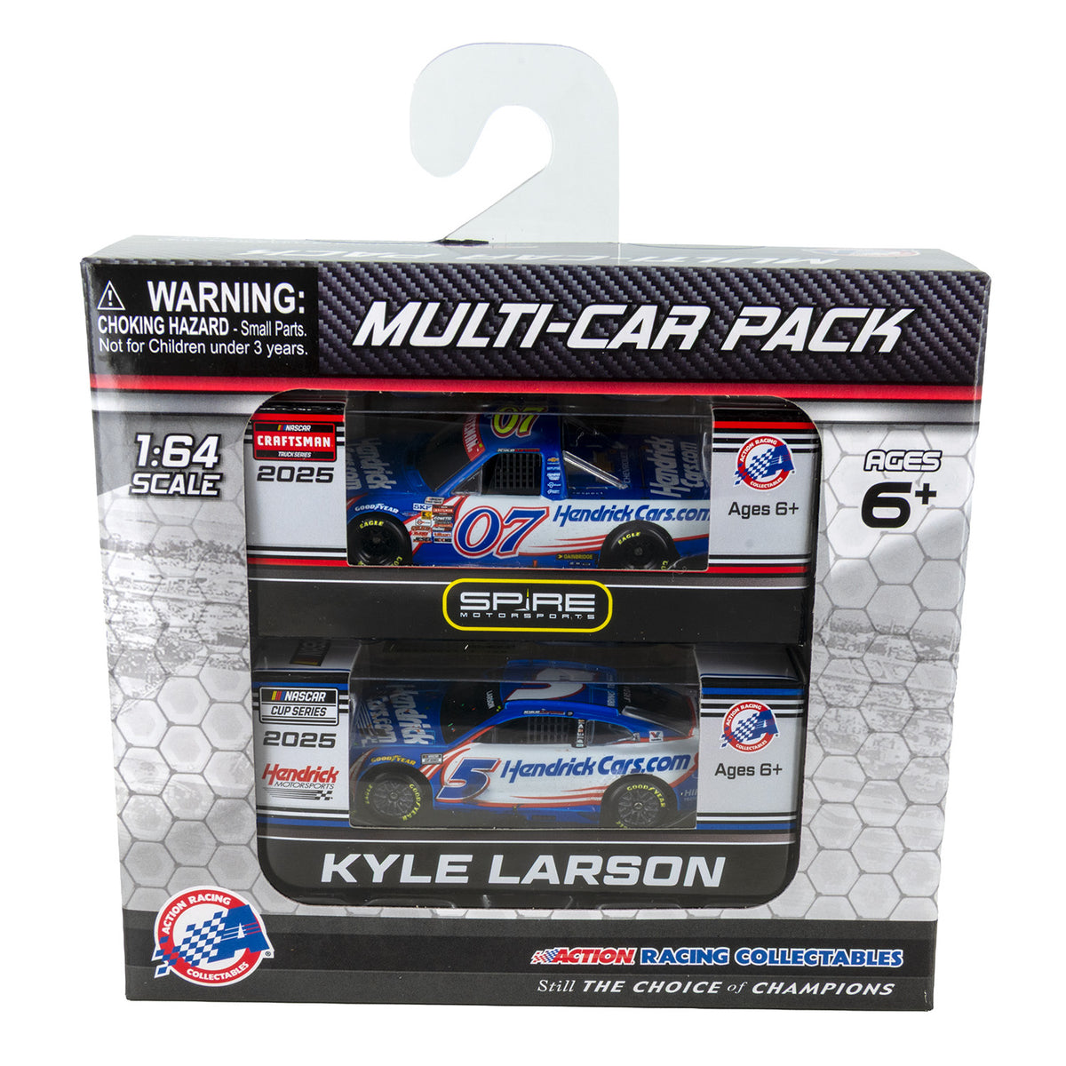 Kyle Larson Homestead-Miami Race Win Cup and Truck 1:64 2025 2-Car