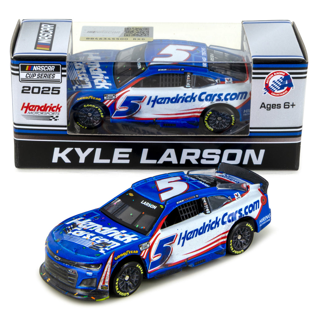 Kyle Larson Homestead-Miami Race Win 1:64 Standard 2025 Diecast Car #5 HendrickCars NASCAR