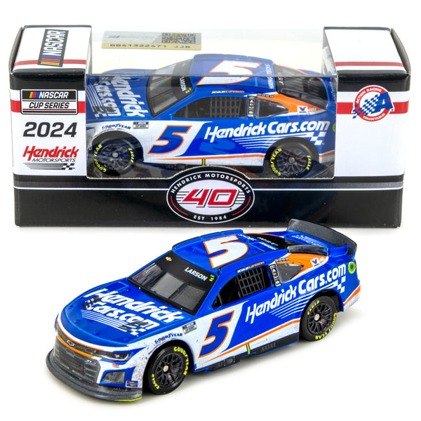 Kyle Larson Indianapolis Brickyard 400 Race Win 1:64 Standard 2024 Diecast Car HendrickCars #5 NASCAR