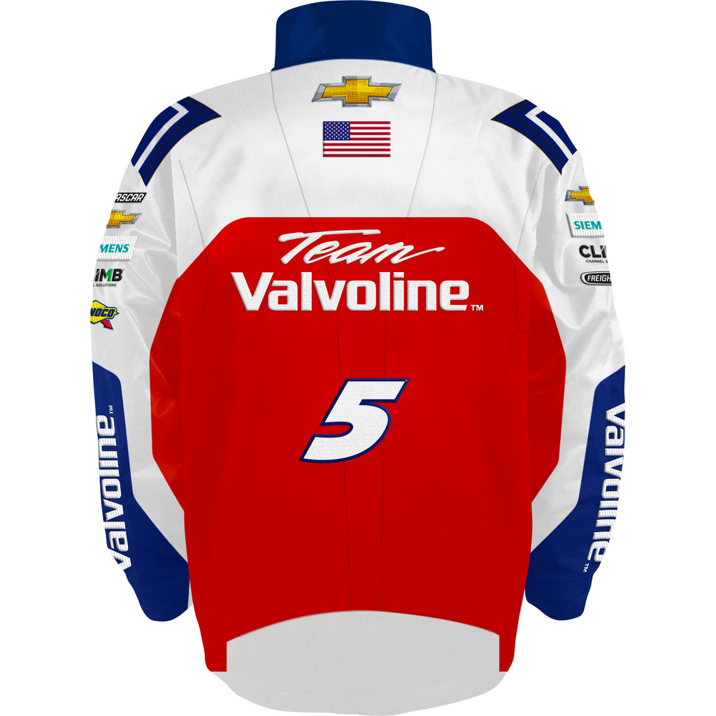 Kyle Larson 2025 Valvoline Uniform Pit Outerwear Jacket #5 NASCAR