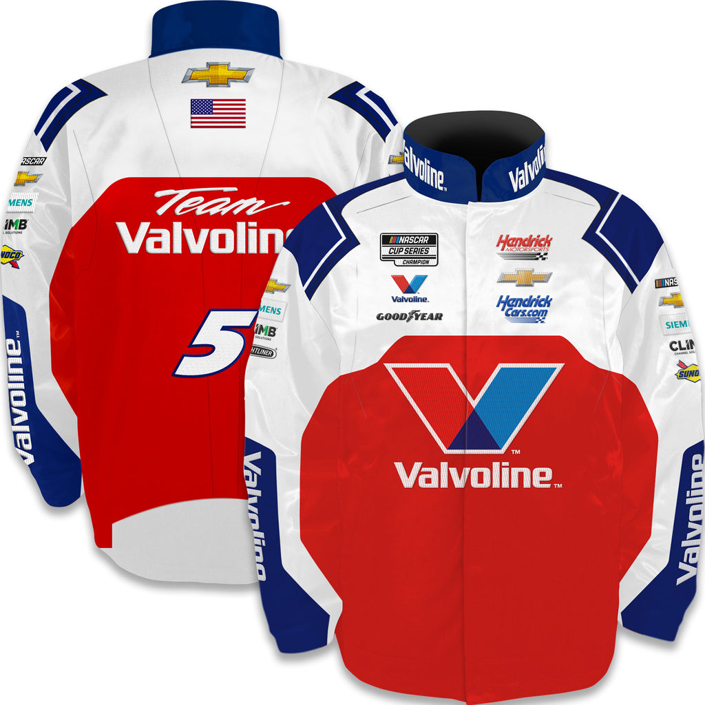 Kyle Larson 2025 Valvoline Uniform Pit Outerwear Jacket #5 NASCAR