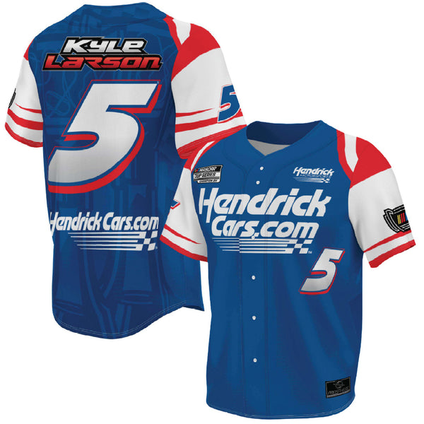 Kyle Larson HendrickCars Baseball Jersey #5 NASCAR