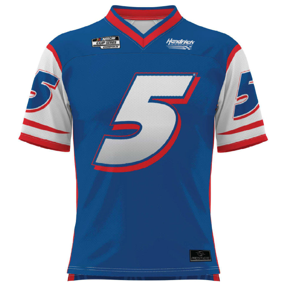 Kyle Larson HendrickCars Football Jersey #5 NASCAR