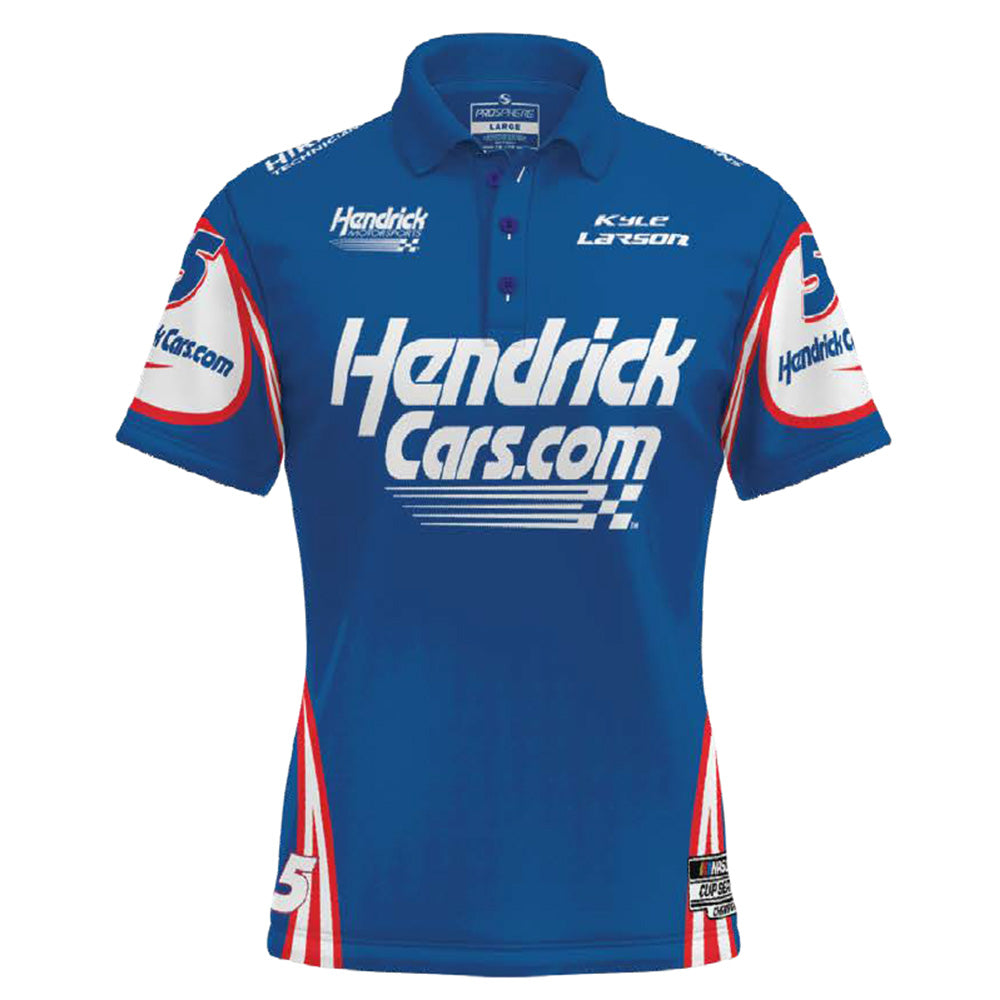 Kyle Larson 2026 HendrickCars Uniform Sponsor Polo Shirt #5 NASCAR