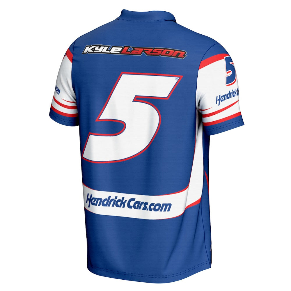 Kyle Larson 2026 HendrickCars Uniform Sponsor Polo Shirt #5 NASCAR