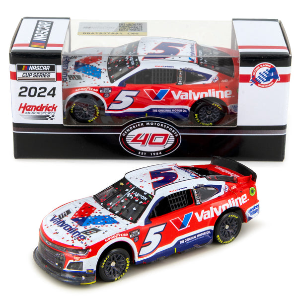 Kyle Larson Sonoma Race Win 1:64 Standard 2024 Diecast Car Valvoline #5 NASCAR