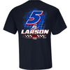 Kyle Larson 2025 HendrickCars 2-Spot T-Shirt Blue #5 NASCAR