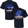 Kyle Larson 2025 HendrickCars 2-Spot T-Shirt Blue #5 NASCAR