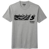 Kyle Larson 2025 HendrickCars Flag Profile 2-Spot T-Shirt Gray #5 NASCAR