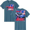 Kyle Larson 2025 HendrickCars Indigo 2-Spot T-Shirt Blue #5 NASCAR