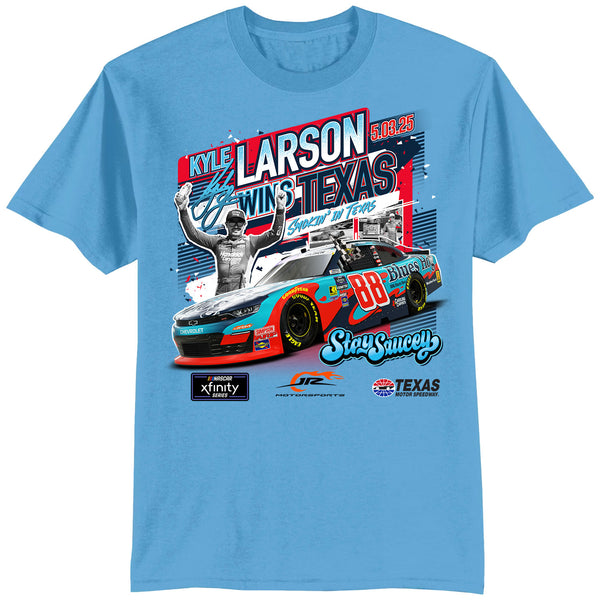 Kyle Larson 2025 Texas Xfinity Series Race Win T-Shirt