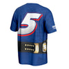 Kyle Larson 2025 NASCAR Cup Champion Title Belt Sublimated Total Print ProSphere T-Shirt Blue