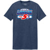 Kyle Larson 2026 Valvoline Heather Navy 2-Spot T-Shirt Blue #5 NASCAR