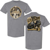 Kyle Larson 2025 HendrickCars / Zac Brown Band 2-Spot T-Shirt Gray #5 NASCAR