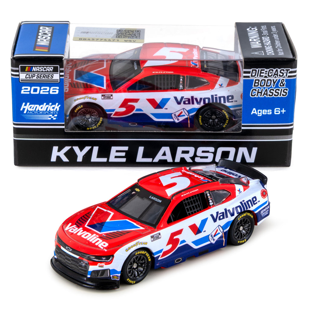 Kyle Larson Valvoline 1:64 2026 Diecast Car #5 NASCAR
