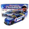 Kyle Larson Autographed Color Chrome 2025 NASCAR Champ 1:24 Diecast Car