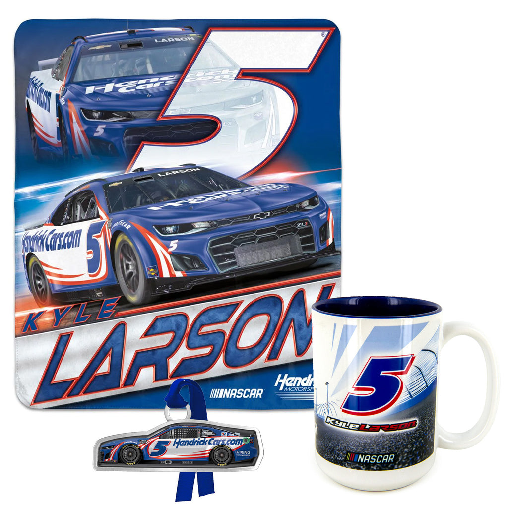 Kyle Larson 2024 Blanket, Coffee Mug, Christmas Ornament BUNDLE PRICED